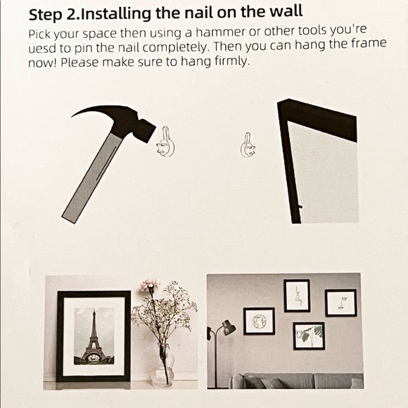 Framed 12 x 12 Janessa Wait Calendar Print (8x8 mat included behind print) - Picture 7 of 7